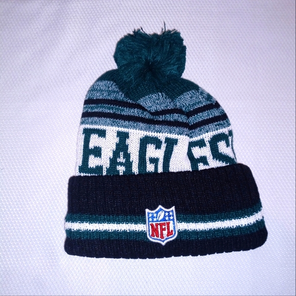 Philadelphia Eagles Knit Hat NFL NEW Beanie Winter Hat Jalen Hurts - Picture 2 of 2